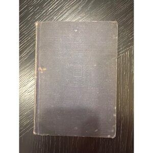 Vintage Alfred Lord Tennyson Poetry Book Hardcover 1925 Rare Collectible Antique